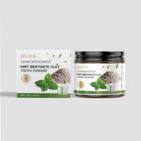 EELHOE Volcanic Ash Dental Cleaning Powder Clean Bad Breath Confident Smile Teeth Cleaning Care Beauty Dental Powder